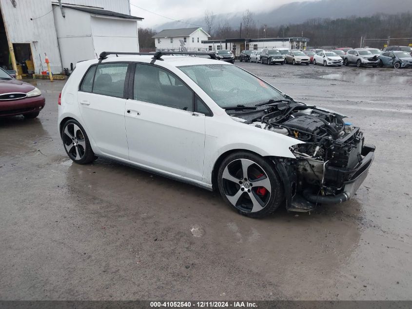 VIN 3VW5T7AU1FM068205 2015 Volkswagen Golf Gti, 2.0... no.1