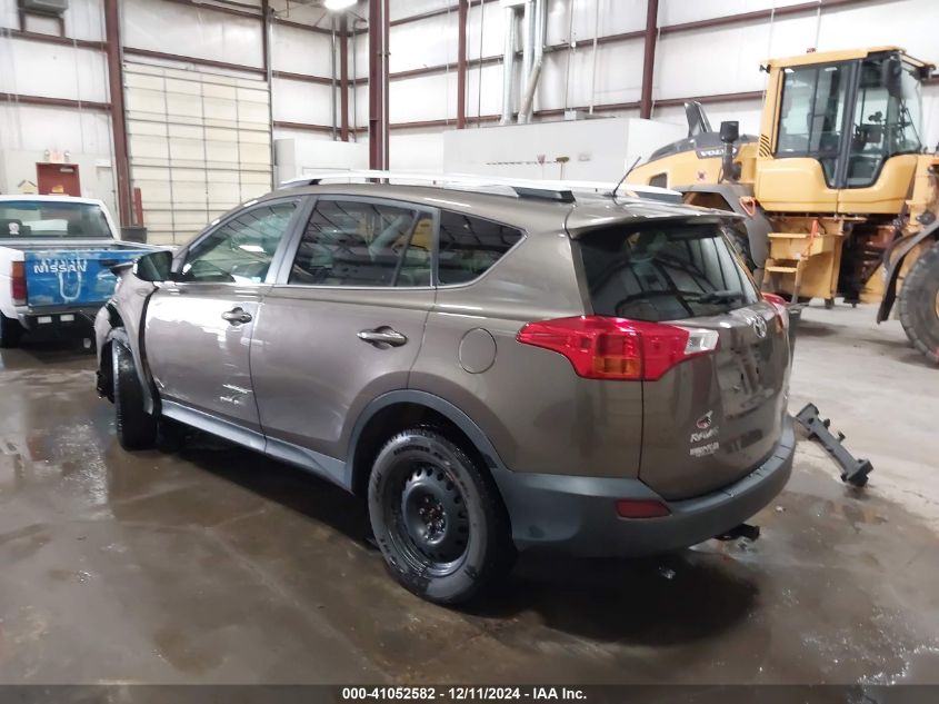 VIN 2T3BFREV6DW047230 2013 Toyota RAV4, LE no.3