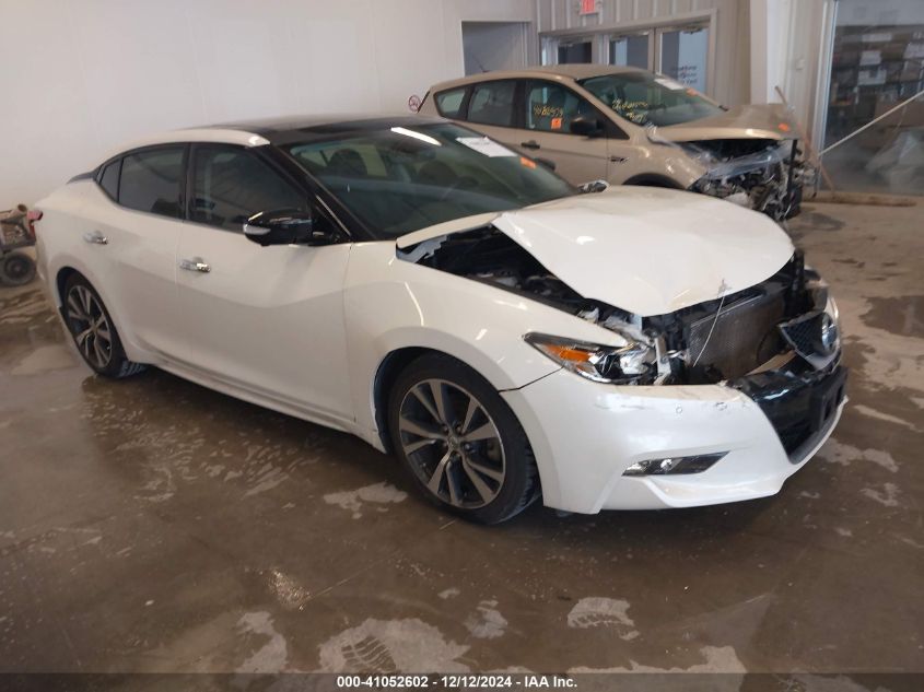 VIN 1N4AA6AP4GC449552 2016 Nissan Maxima, 3.5 Platinum no.1