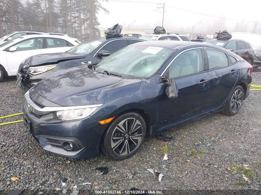 VIN 2HGFC1F37HH658951 2017 Honda Civic, Ex-T no.2