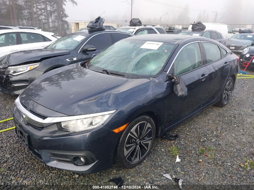 VIN 2HGFC1F37HH658951 2017 Honda Civic, Ex-T no.6