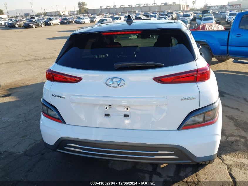 2023 Hyundai Kona Electric Se VIN: KM8K23AG8PU166216 Lot: 41052784