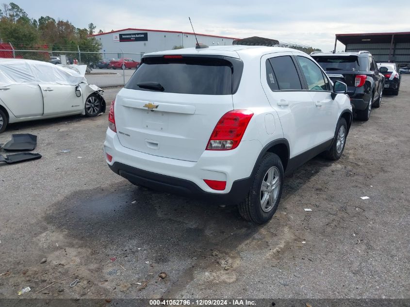 VIN KL7CJNSB3MB342670 2021 CHEVROLET TRAX no.4