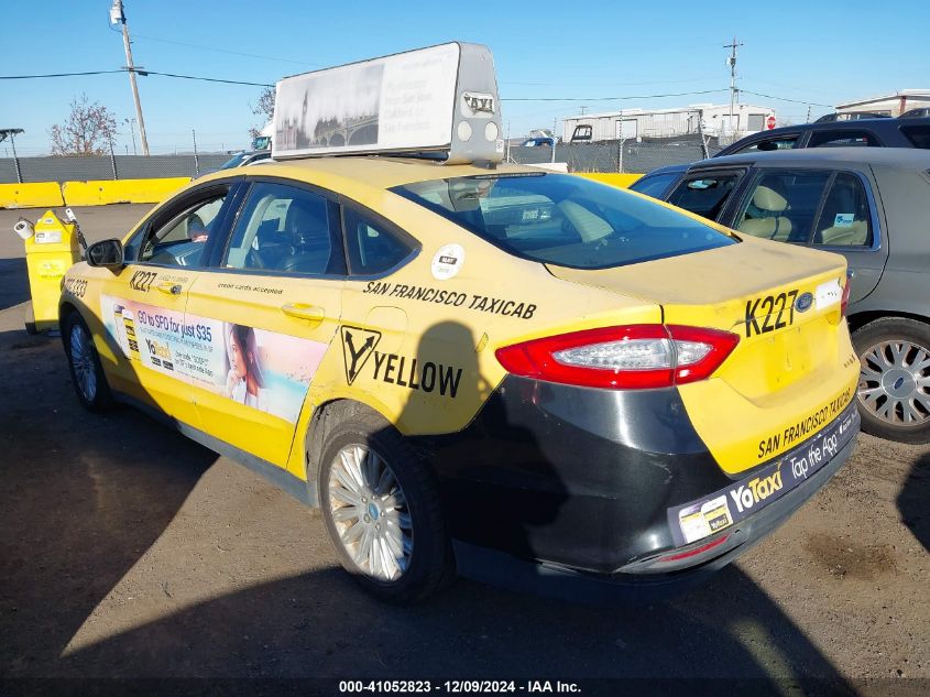 VIN 3FA6P0UU1ER359342 2014 FORD FUSION HYBRID no.3