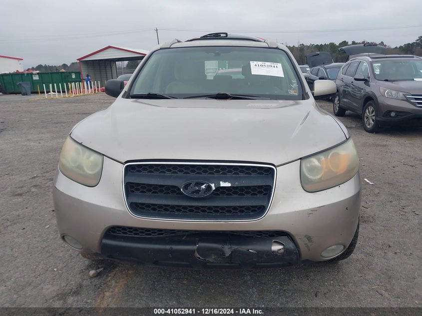 2007 Hyundai Santa Fe Limited/Se VIN: 5NMSH73E27H009276 Lot: 41052941