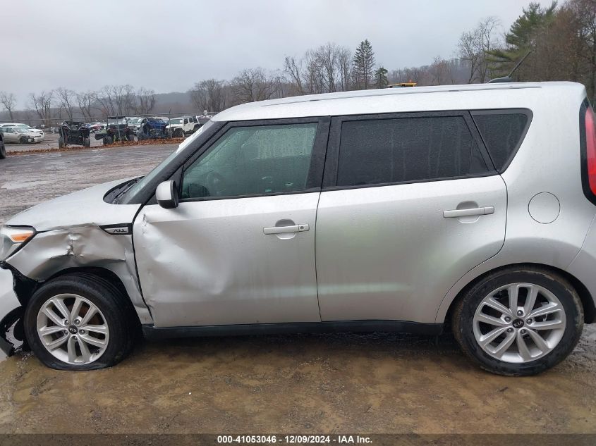 2018 Kia Soul + VIN: KNDJP3A52J7542575 Lot: 41053046