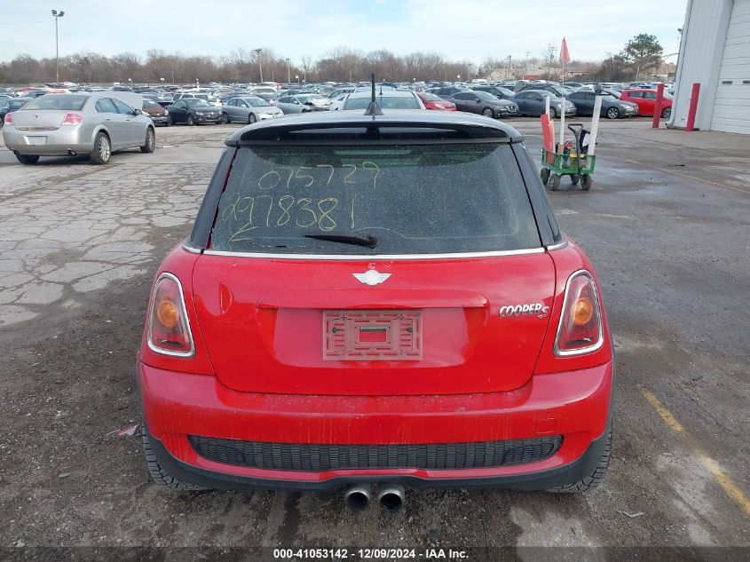 2008 Mini Cooper VIN: WMWMF73568TT91419 Lot: 41053142