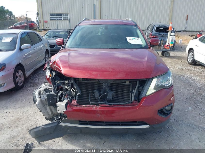 2018 Nissan Pathfinder Sv VIN: 5N1DR2MM5JC645917 Lot: 41053144