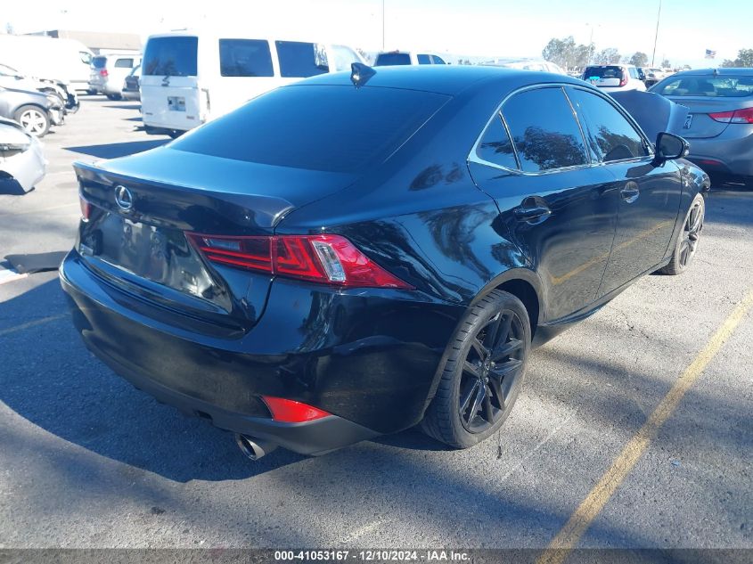 VIN JTHBF1D27F5051434 2015 Lexus IS, 250 no.4