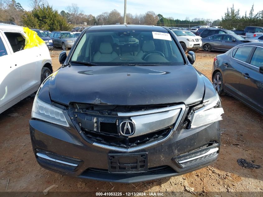 VIN 5FRYD4H41FB025455 2015 Acura MDX, Technology Pa... no.12