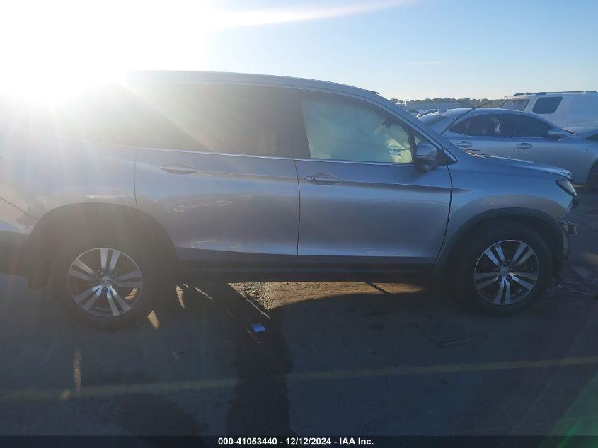 2016 Honda Pilot Ex-L VIN: 5FNYF6H58GB092748 Lot: 41053440