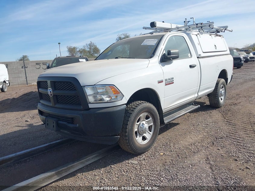 Vin: 3c6lr5at8fg650182, lot: 41543507, ram 2500 tradesman 20152