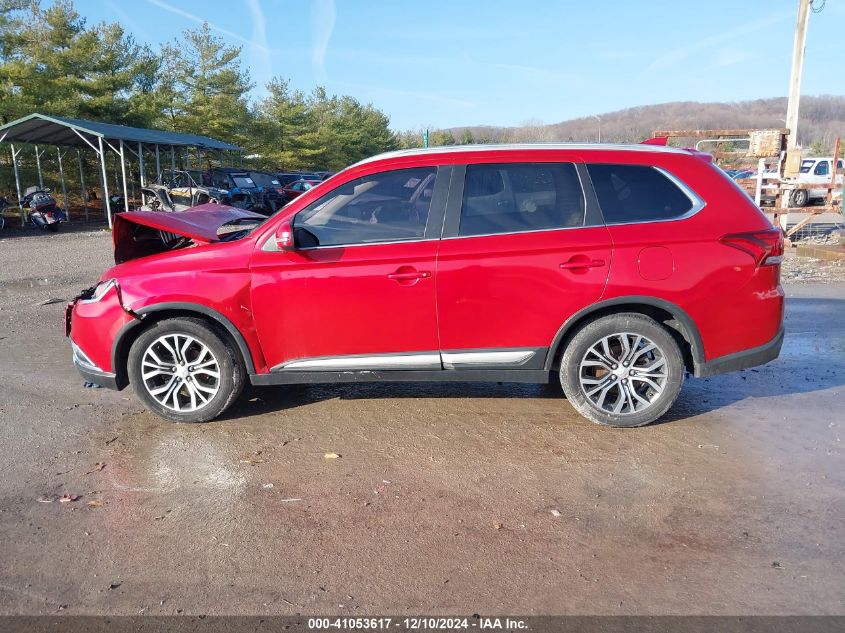 2017 Mitsubishi Outlander Sel VIN: JA4AZ3A34HZ068887 Lot: 41053617