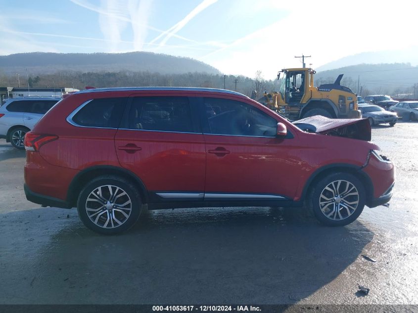 2017 Mitsubishi Outlander Sel VIN: JA4AZ3A34HZ068887 Lot: 41053617