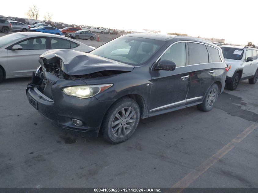 VIN 5N1AL0MMXEC532494 2014 INFINITI QX60 no.2