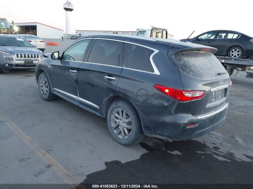 VIN 5N1AL0MMXEC532494 2014 INFINITI QX60 no.3