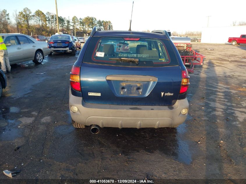 2005 Pontiac Vibe VIN: 5Y2SL63885Z468758 Lot: 41053670