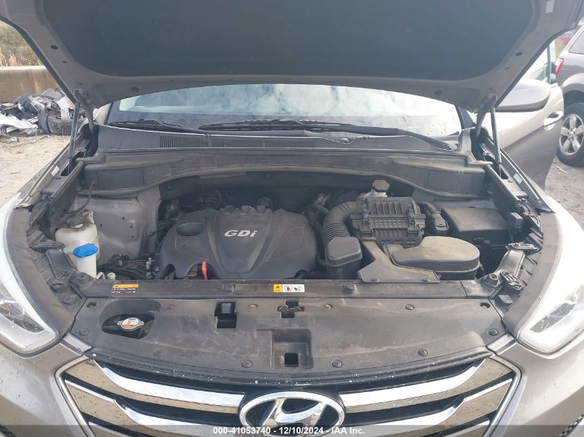 VIN 5XYZUDLB1DG120115 2013 Hyundai Santa Fe, Sport no.10