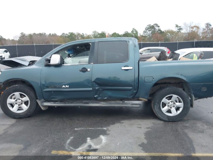 2005 Nissan Titan Se VIN: 1N6BA07A55N560933 Lot: 41053897