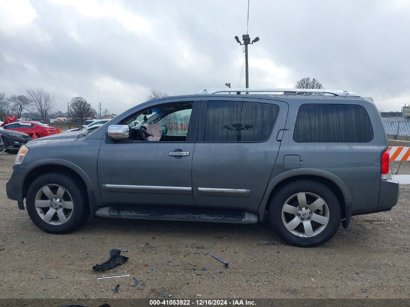 2014 Nissan Armada Sl VIN: 5N1AA0NC4EN605097 Lot: 41053922