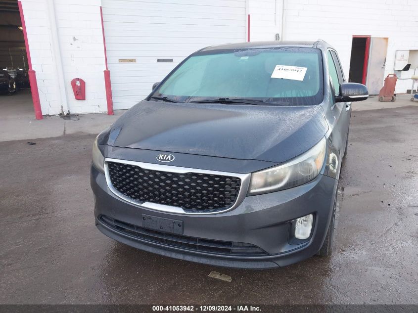 2015 Kia Sedona Ex/Sx VIN: KNDMC5C1OF6066645 Lot: 41053942