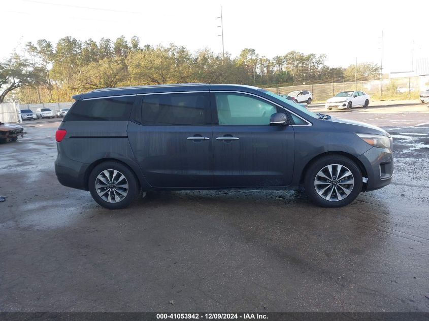 2015 Kia Sedona Ex/Sx VIN: KNDMC5C1OF6066645 Lot: 41053942