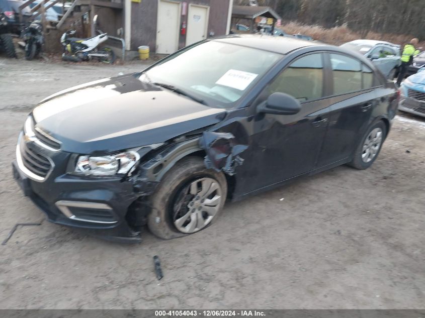 VIN 1G1PA5SH6F7176605 2015 Chevrolet Cruze, Ls Auto no.2