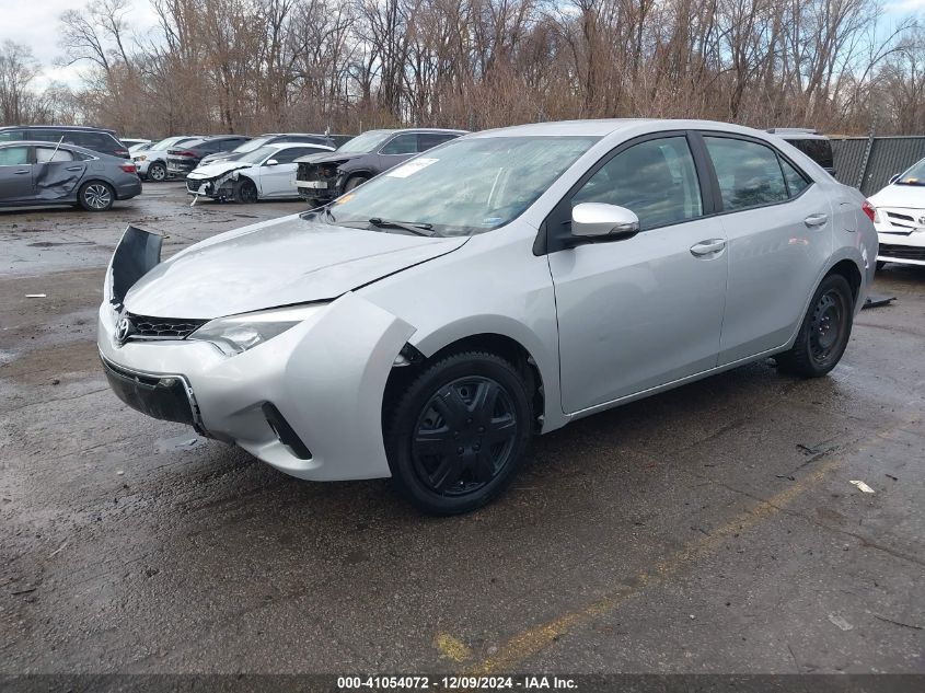 VIN 5YFBURHE5GP547069 2016 Toyota Corolla, S no.2