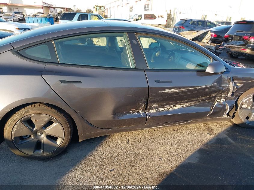 2023 Tesla Model 3 Rear-Wheel Drive VIN: 5YJ3E1EA7PF714998 Lot: 41054082