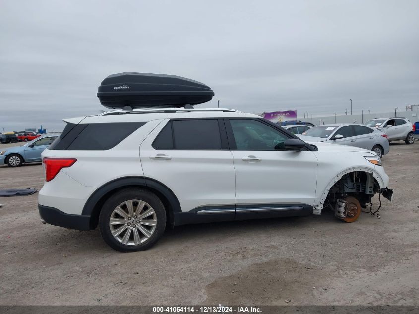 2021 Ford Explorer Limited VIN: 1FMSK7FH4MGA50059 Lot: 41054114