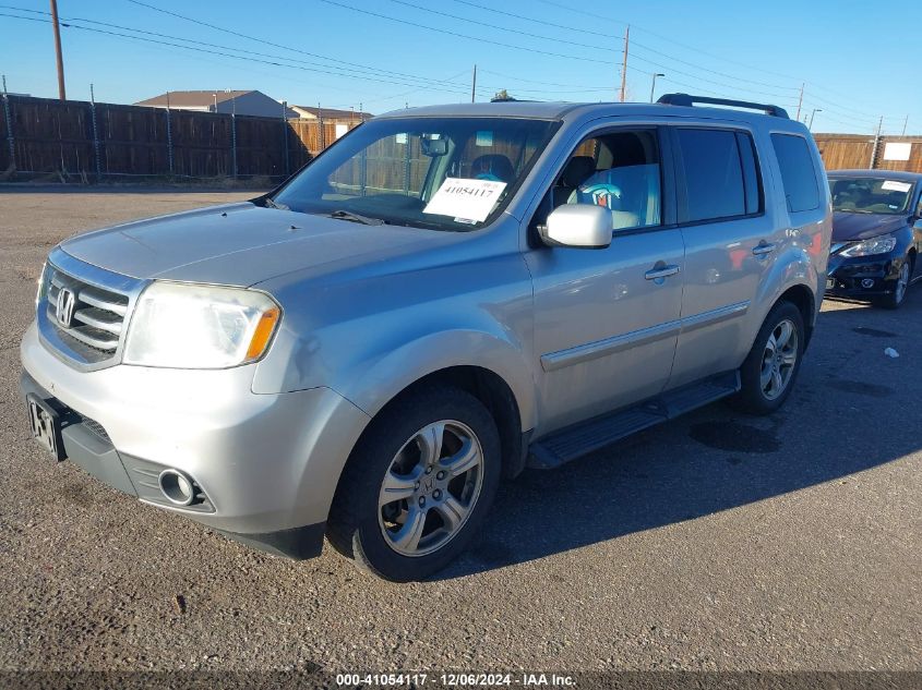 VIN 5FNYF4H51DB050700 2013 Honda Pilot, Ex-L no.2