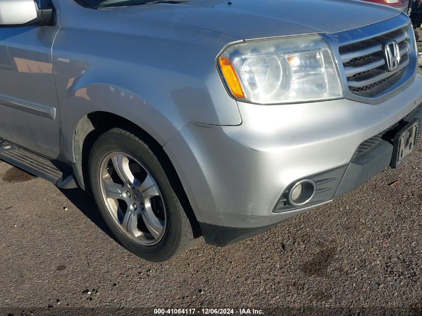 VIN 5FNYF4H51DB050700 2013 Honda Pilot, Ex-L no.6