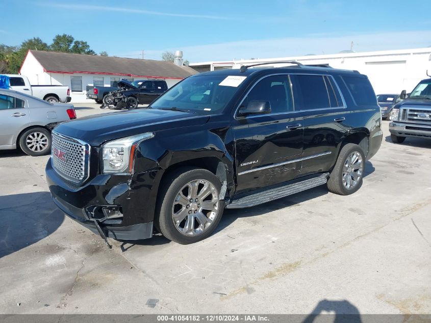 VIN 1GKS1CKJ2FR150889 2015 GMC Yukon, Denali no.2