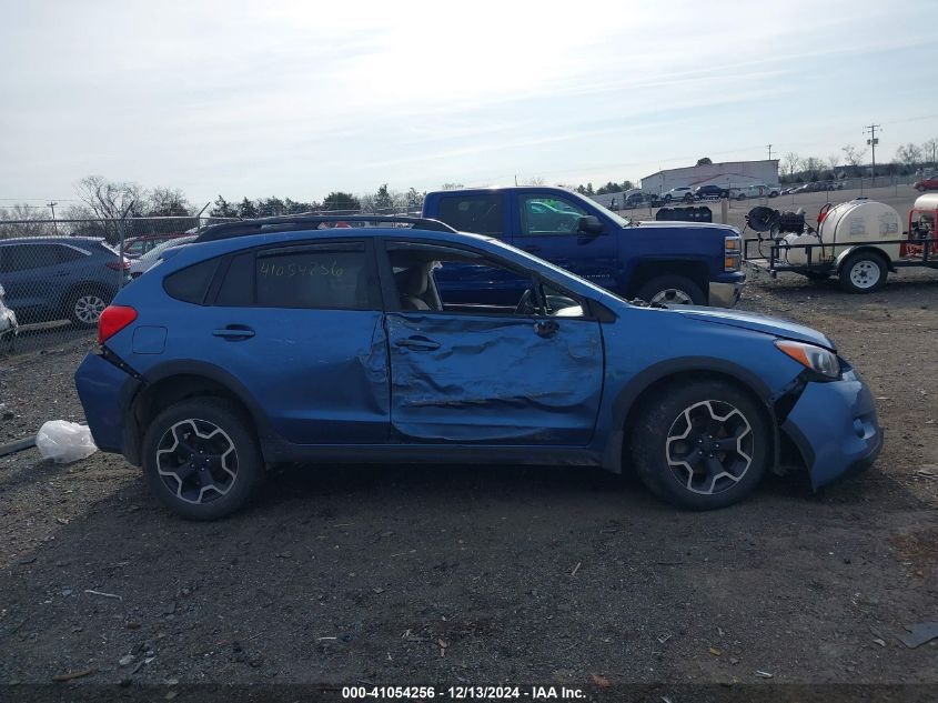 2014 Subaru Xv Crosstrek 2.0I Premium VIN: JF2GPACC8E9289073 Lot: 41054256