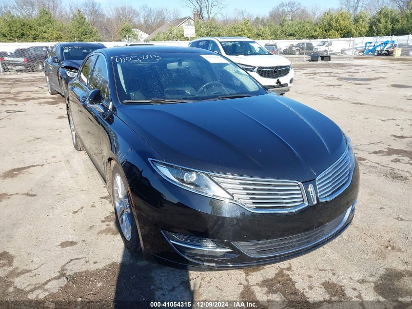 VIN 3LN6L2JK0ER827397 2014 Lincoln MKZ no.1