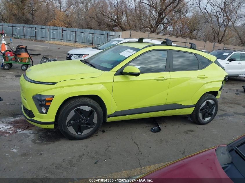 2024 Hyundai Kona Electric Sel VIN: KM8HC3A62RU008231 Lot: 41054335