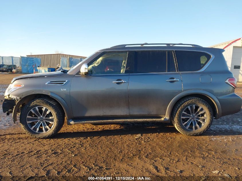 2018 Nissan Armada Sl VIN: JN8AY2NC6J9557976 Lot: 41054391