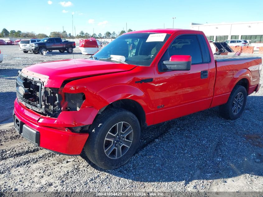 VIN 1FTMF1CFXEFC39629 2014 Ford F-150, Stx no.2