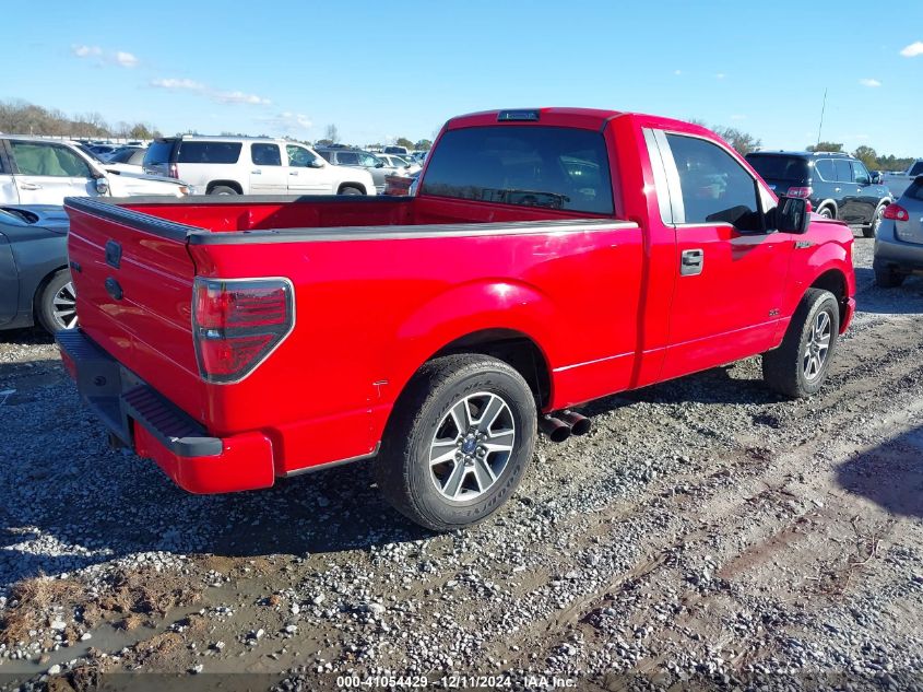 VIN 1FTMF1CFXEFC39629 2014 Ford F-150, Stx no.4