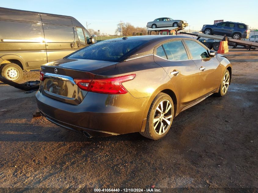 VIN 1N4AA6AP8GC429272 2016 Nissan Maxima, 3.5 SV no.4