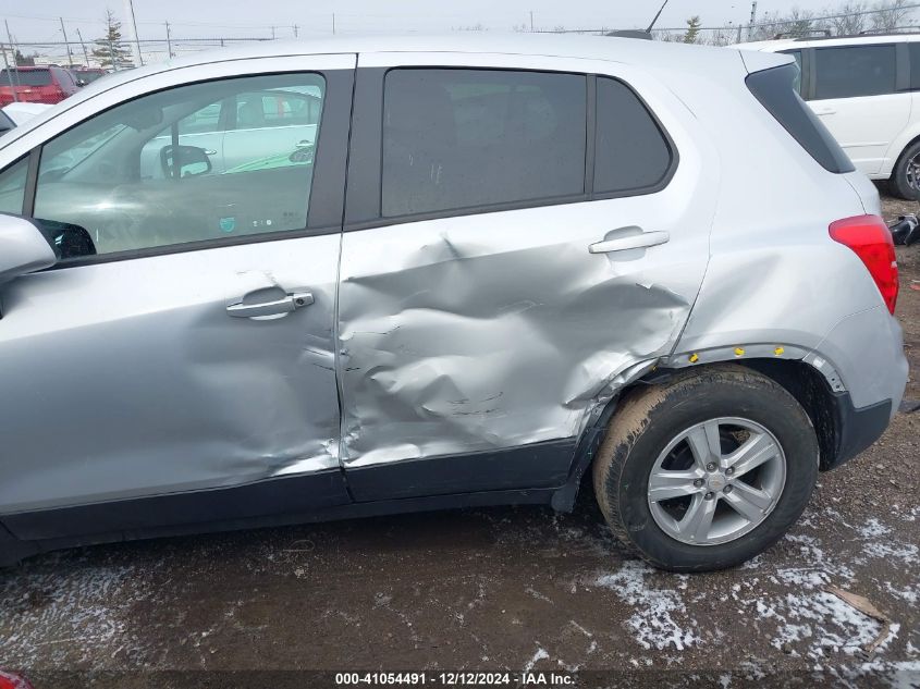 2020 Chevrolet Trax Fwd Ls VIN: KL7CJKSB3LB327891 Lot: 41054491