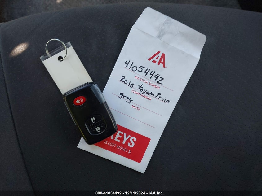 2015 TOYOTA PRIUS TWO - JTDKN3DU8F0464199