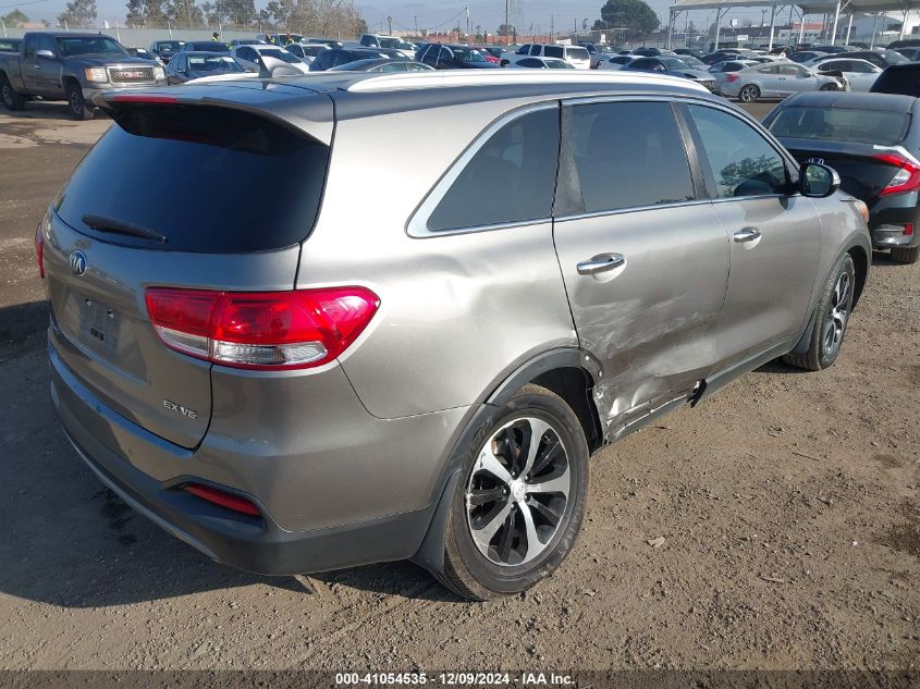 VIN 5XYPH4A5XHG275003 2017 KIA Sorento, 3.3L Ex no.4