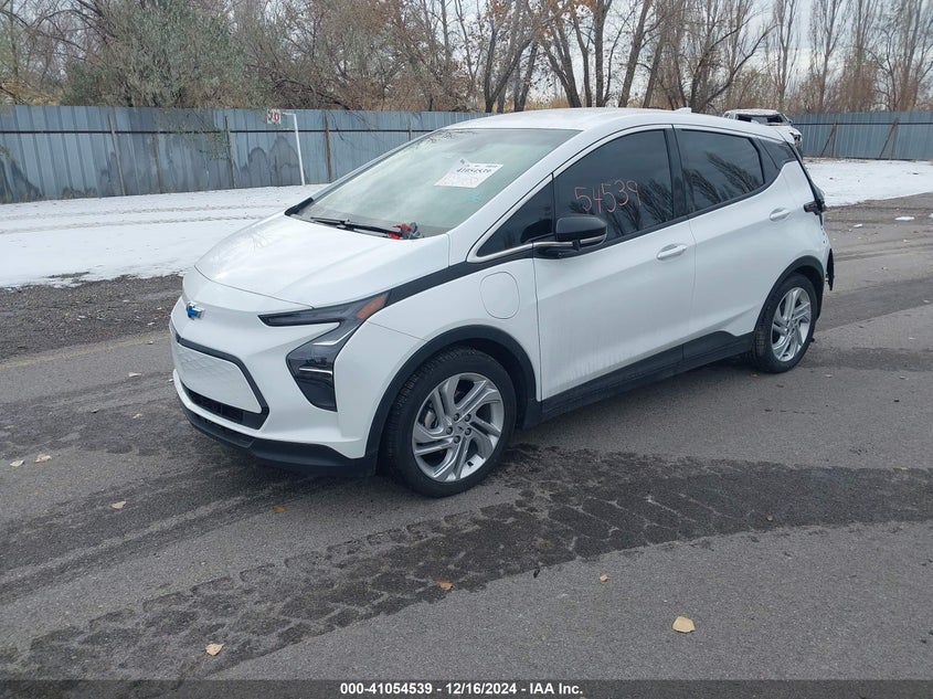 Vin: 1g1fw6s09n4133082, lot: 41544501, chevrolet bolt ev fwd 1lt 20222