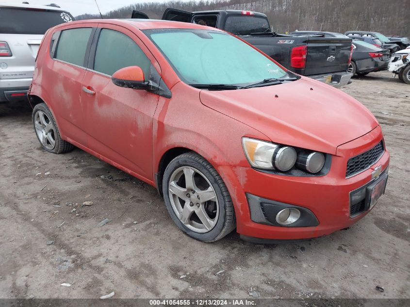 VIN 1G1JE6SB8D4104413 2013 Chevrolet Sonic, Ltz Auto no.1