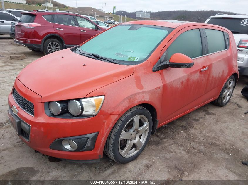 VIN 1G1JE6SB8D4104413 2013 Chevrolet Sonic, Ltz Auto no.2