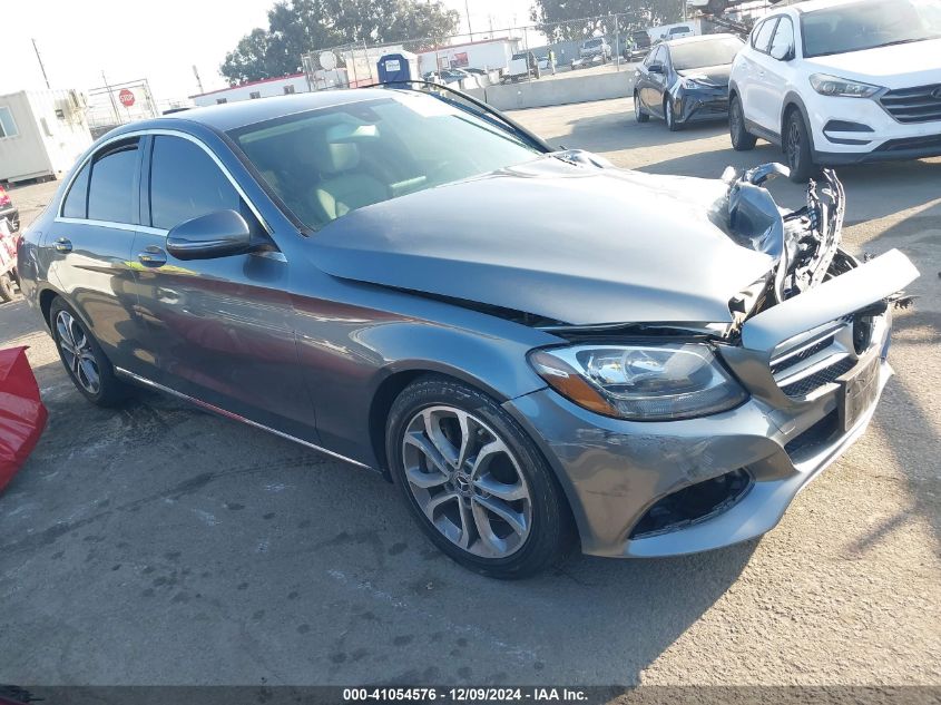 VIN 55SWF4JBXHU231581 2017 MERCEDES-BENZ C 300 no.1