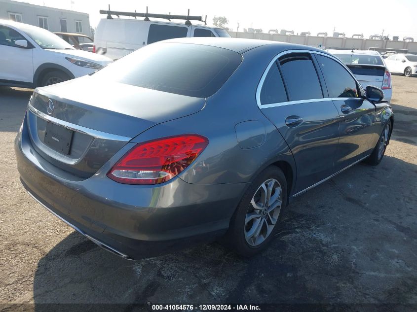 VIN 55SWF4JBXHU231581 2017 MERCEDES-BENZ C 300 no.4