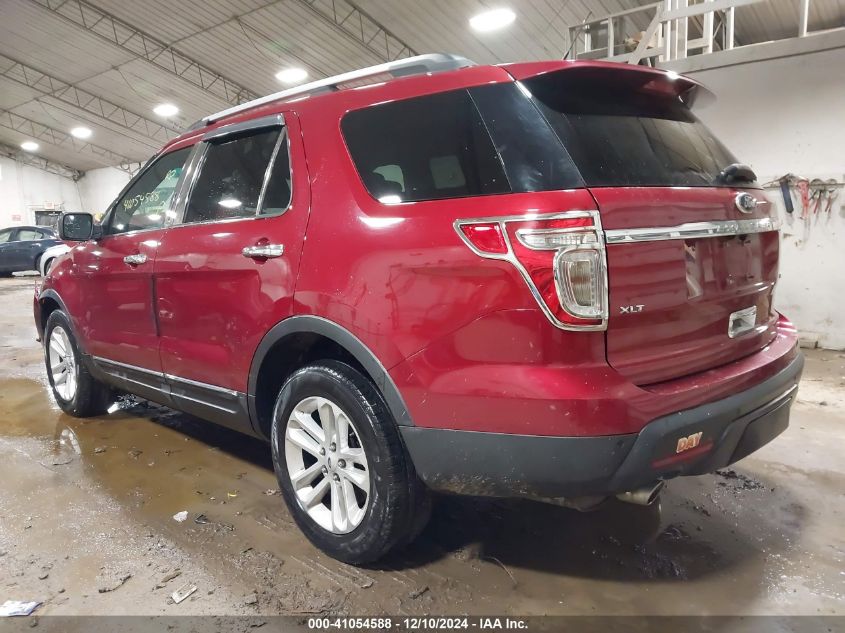 VIN 1FM5K8D84DGC28834 2013 Ford Explorer, Xlt no.3