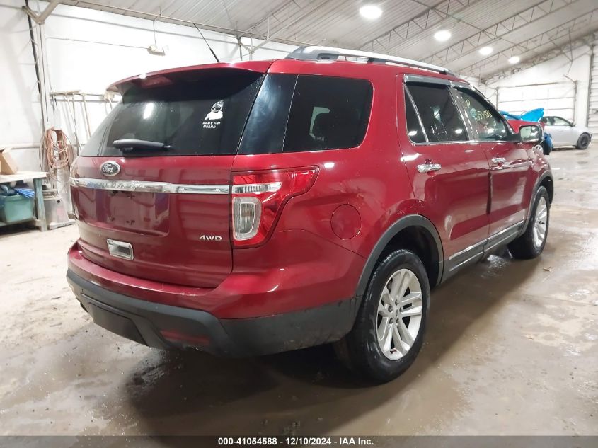 VIN 1FM5K8D84DGC28834 2013 Ford Explorer, Xlt no.4